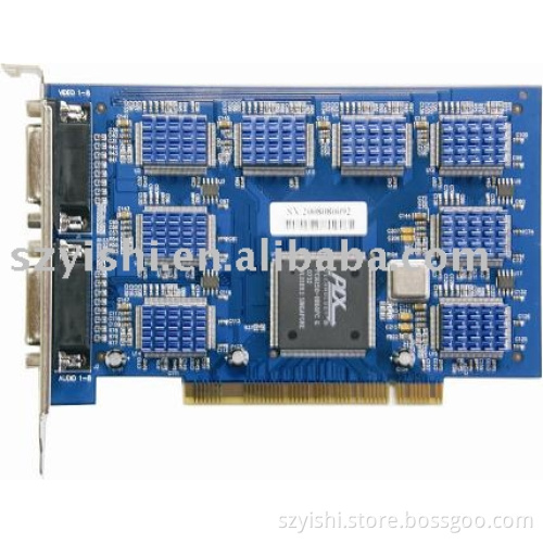 8 channel dvr card(H.264 Baseline Profile)